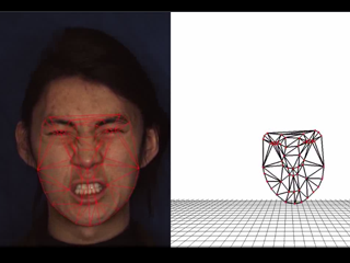 Model Fitting in the 3D Dynamic Facial Expression Database (BU-4DFE)